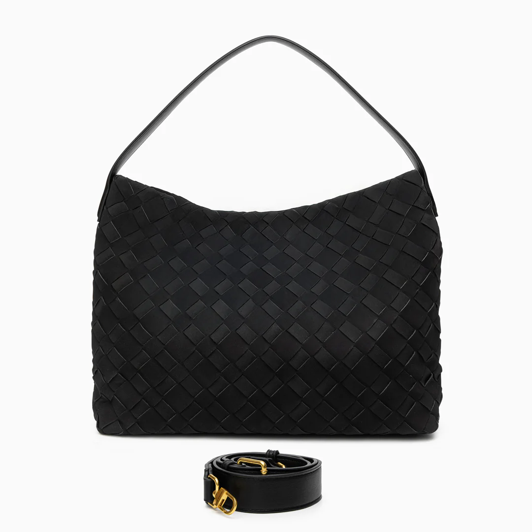 Nola Woven Shoulder Bag - Image 8